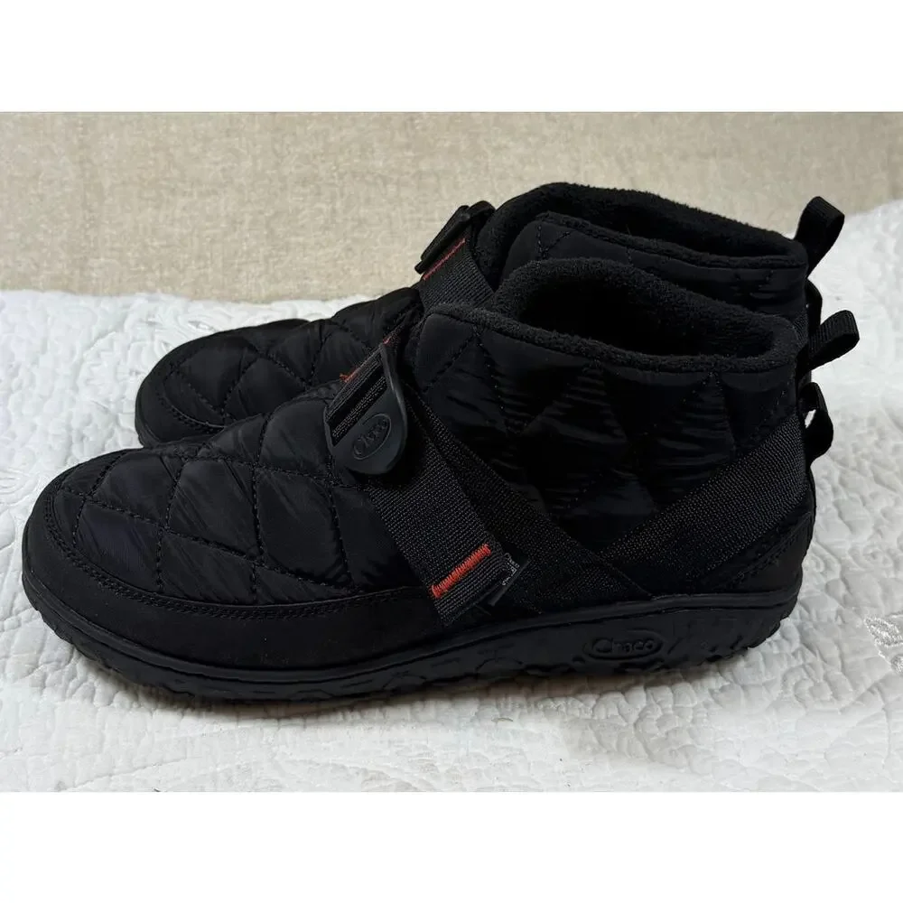 Chaco Men's Black 9 Ramble Puff Water Resistant Outdoor Comfort Strap Fit Shoes